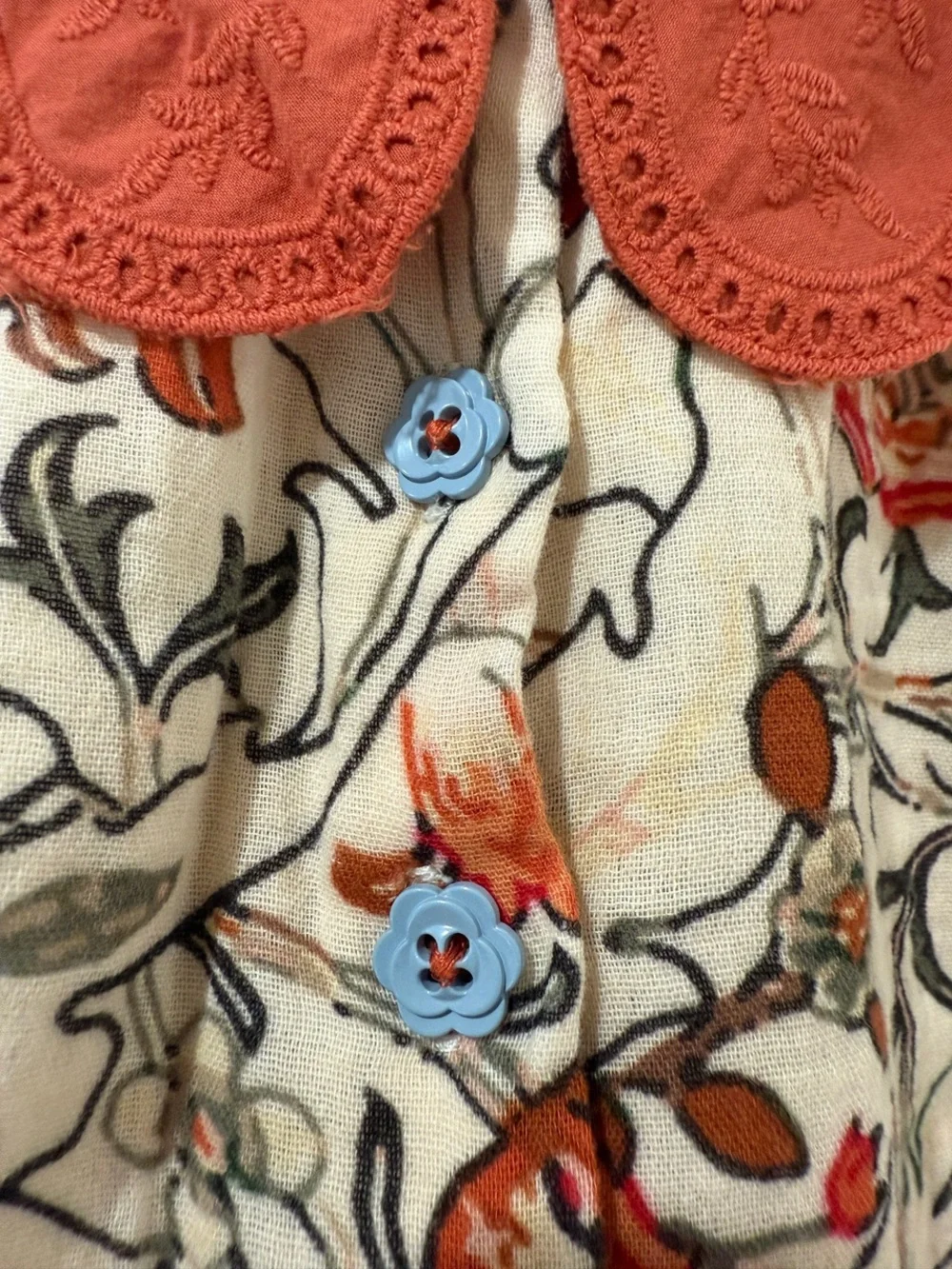 Matilda Jane Floral Meadow Brook Blouse (Size 8)